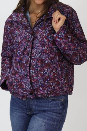 Dear John Denim Isabel Printed Jacket In Enchanted Garden