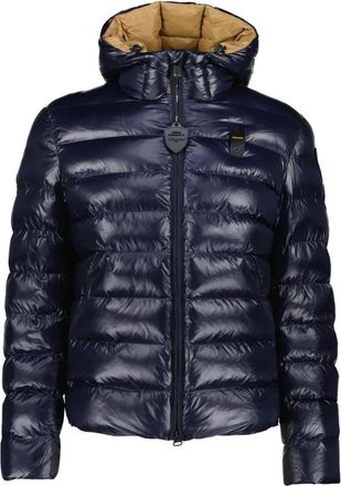 Blauer Adams Eco Nylon Jacket - Heren - Winterjassen - Blauw - S - Nylon - Jassen