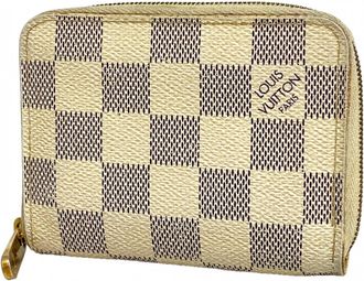 Louis Vuitton White Coin Purse/Coin Case (Pre-Owned)