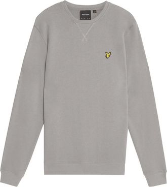 Lyle & Scott Hoodies & sweatvesten, Heren, Grijs, 2Xl, Katoen, Mid Layers Crew Neck Sweatshirt