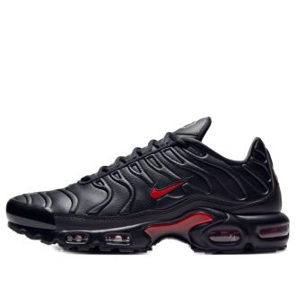 Nike Air Max Plus Premium Black University Red FZ3038-001