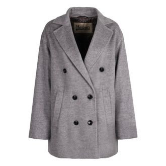 Herno Dames, Jassen, Grijs, Maat: L Wol