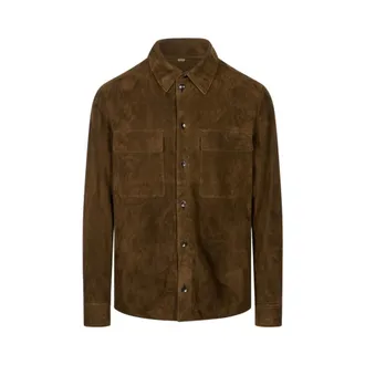 Agnona Hombre, Chaquetas, Marr&oacute;n, Talla: L