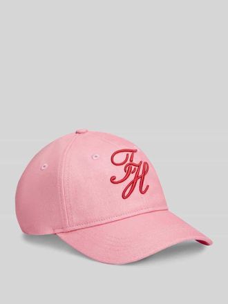 Tommy Hilfiger Basecap mit aufgesticktem Logo in Rosa, Gr&ouml;&szlig;e 1