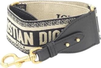 Dior Pre-owned Accessories, female, Black, Size: ONE SIZE Pre-owned S8540Cbte Canvas Accessory