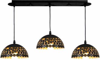 Milagro Lampada a sospensione LISA NERA 3xE27