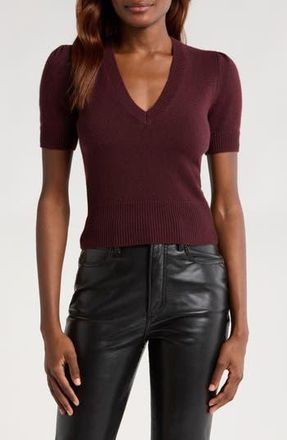 Frame Denim Cashmere Sweater in Deep Burgundy at Nordstrom Rack, Size X-Small