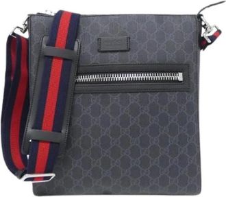 Gucci Borsa a tracolla GG Supreme Pre-owned - - Pre-owned - Donna - Nero - ONE SIZE
