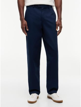 Tommy Hilfiger Mens Relaxed Twill Pant - Navy - 30W x 30L