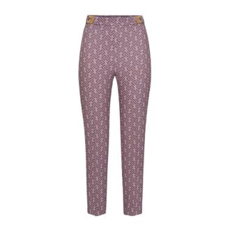 Elisabetta Franchi Mujer, Pantalones, P&uacute;rpura, Talla: M