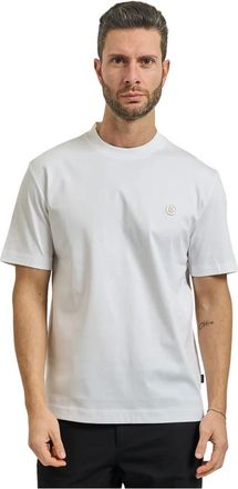HUGO BOSS T-shirt en Polo Bianco - Heren - T-shirts - Wit - M - Katoen - Tops