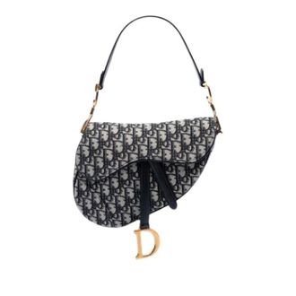 Dior Pre-owned Saddle Shoulder Bag - Dames - Pre-owned - Blauw - Maat: ONE Size