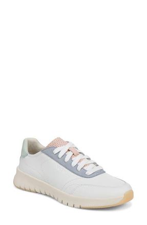 Vionic Uptown Nubuck Sneaker in White Multi at Nordstrom, Size 9.5
