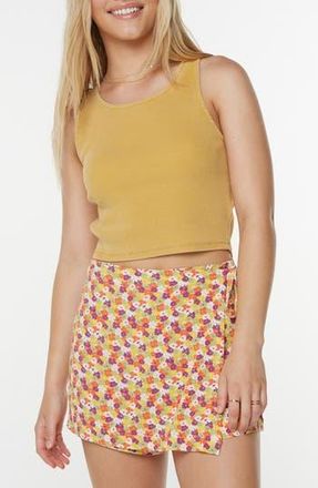 Roxy City Lights Cutout Tank in Amber Gold at Nordstrom Rack, Size Xx-Large