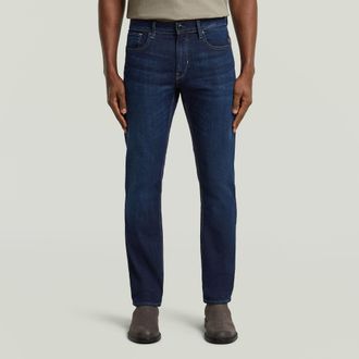 G-Star Mosa Straight Jeans - Donkerblauw - Heren