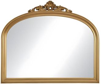 Vente-Unique Specchio H90 cm Legno di paulownia Dorato - EYOB