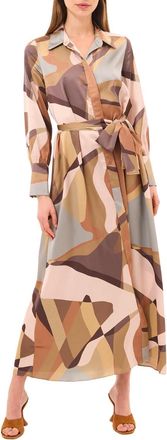 Misa Herminia Dress In Desert Abstract
