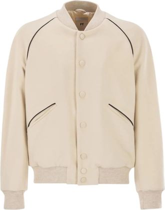 Pantaloni Torino Bomber con profili a contrasto - Toni neutri