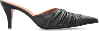 Alexander McQueen Mules a punta 70mm - Nero