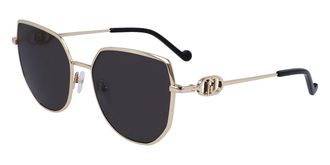 Liu Jo LJ154S 716 Womens Sunglasses Gold Size 57