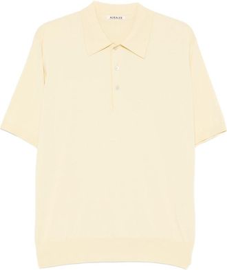 Auralee Poloshirt aus Auralee-Baumwolle