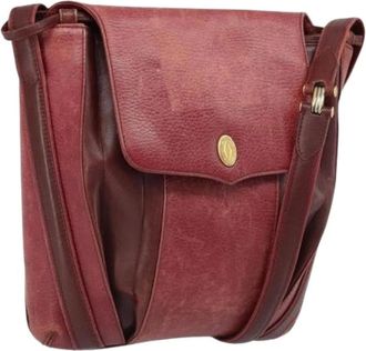 Cartier Pre-owned Cross Body Bags, female, Red, Size: ONE SIZE Pre-owned Vintage Shoulder Bag