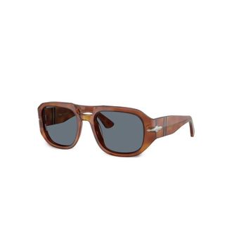Persol Sunglasses, unisex, Brown, 56 MM, Po3373S 9656 Sunglasses
