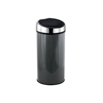 MSV Msv - Papelera Touch Inox 30l Gris Antracita