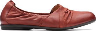 Clarks Rena Way in Brown Leather