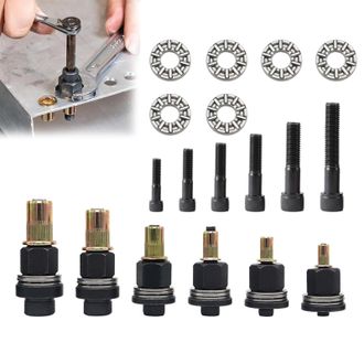 OEM Juego De 6 Piezas De Herramientas Para Remachado Manual, Alicates Para Remaches, Juego De Herramientas Para Tuercas Remachables M3, M4, M5, M6, M8 Y M