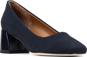 Donald J Pliner Square Toe Pump in Navy at Nordstrom Rack, Size 8.5