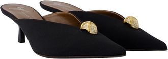 Giuseppe Zanotti Womens Gros Pumps - Giuseppe Zanotti Leather Black Calfskin Shoes