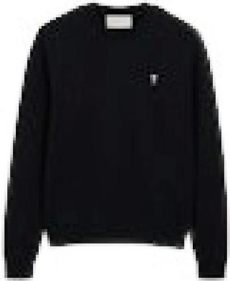 Ami Truien & Vesten, Heren, Zwart, XL, Katoen, Quota Sweatshirt
