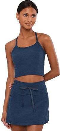 Beyond Yoga Spacedye Slim Racerback Cropped Tank Top Womens Clothing Nocturnal Navy : 2XL, Elastane/Polyester