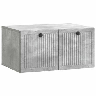 vidaXL Mueble Para Tv De Pared Gris Hormig&oacute;n 59,5 X 41 X 30 Cm Vidaxl