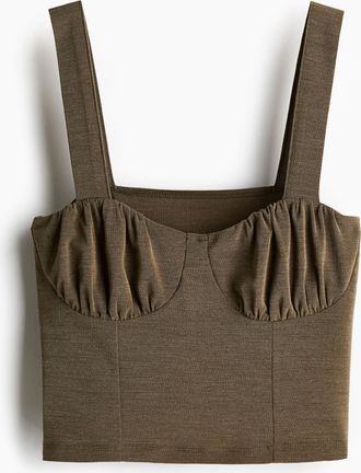 H&M Bralette-Top - Green