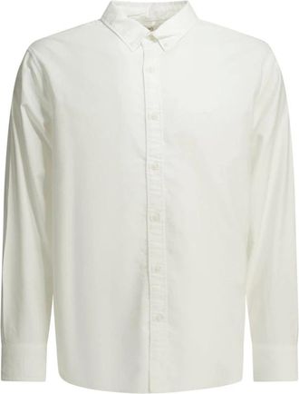 Levi's Camisa Oxford Aut&eacute;ntica con Botones - Shirts - Hombre - Blanco - XL