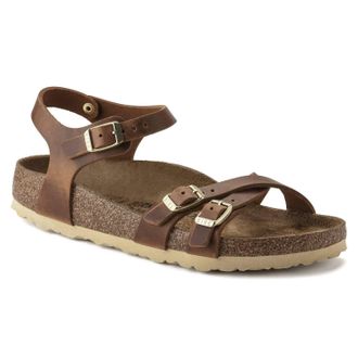 Birkenstock Womens Kumba Sandal In Cognac
