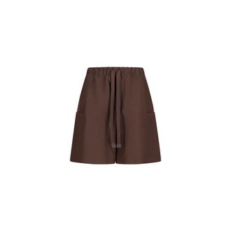 Max Mara Short Shorts, female, Brown, 3XS, Quebec Stylish Shorts