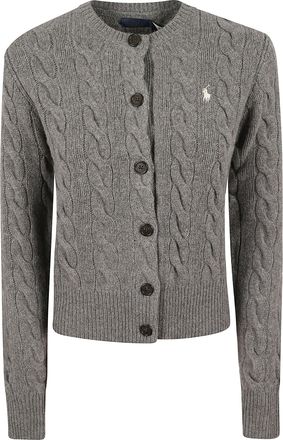 Polo Ralph Lauren Cable-Knit Wool-Cashmere Cardigan