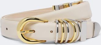 D&eacute;hanche D&eacute;hanche Holly leather belt