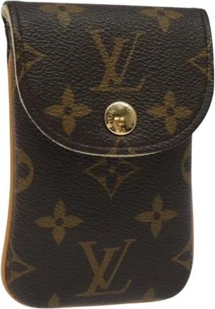 Louis Vuitton Pre-owned Accessories, female, Brown, Size: ONE SIZE Pre-owned Canvas Home-Office Bag