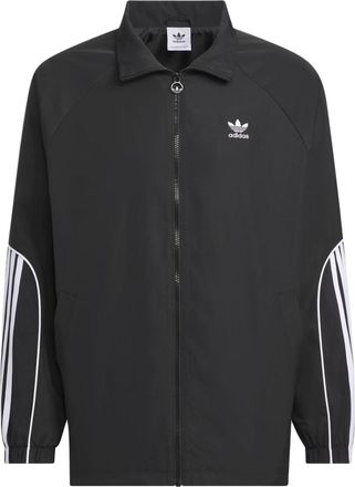 adidas Originals 3-Stripes Coach Jacket Asia Sizing Black JE3491