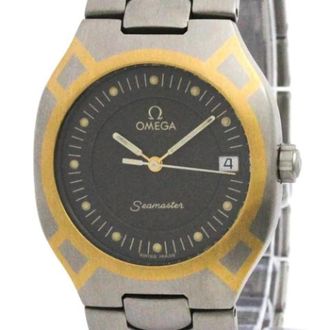 Omega Pre-owned Watches, male, Gray, Size: ONE SIZE Pre-owned Seamaster 396.1022 Wristwatch