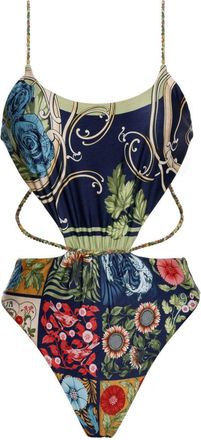 Agua Bendita Costume intero Nadine - Blu