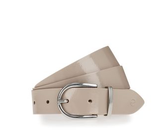 Tamaris Lederg&uuml;rtel TAMARIS, Damen, Gr. 11,5, beige, Rindsleder, G&uuml;rtel Lederg&uuml;rtel, 3 cm breit, mit Crasheffekt, klassische Dornschnalle