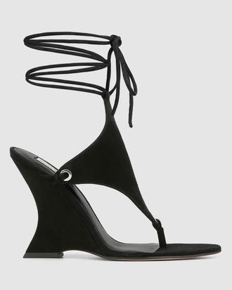 Naked Wolfe Rampage Wedge in Black at Nordstrom, Size 37