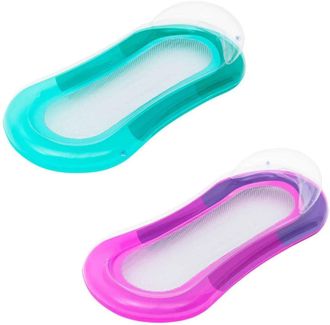 Gabrielle Hamaca Flotante Inflable De Drenaje Para Adultos, Cama Flotante, Fila Flotante, Anillo De Nataci&oacute;n Para Adultos, 150 X 75 Cm