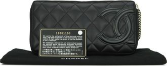 Chanel Cambon Zip-around Wallet