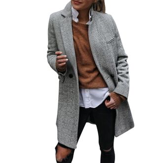 Generic Trench Madame Long Coat 2024 Robe Rose Wool Wrap French Blazer Face Snow Down Parka Boiled Wool Jacket Womens Camel Outfit Solid Plus Size Woolen